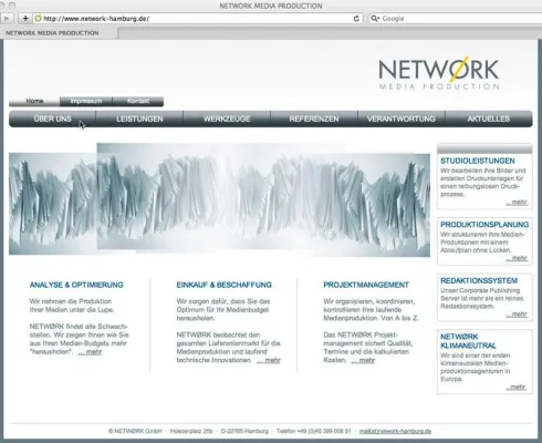 Bild: NETWØRK mit neuer Website