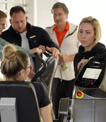 Bild: „Tag der offenen Tür“ im Aktiv-Sportpark Moers – Einführung des individuellen „Fitnessführerscheins“