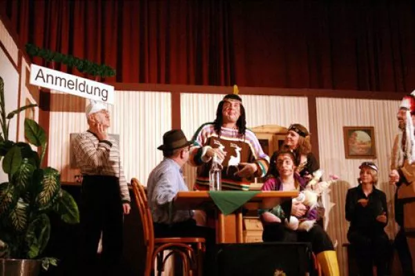 Bild: 60 Jahre Theater-Jubiläum bei der VR-Bank Uffenheim - Neustadt/Aisch