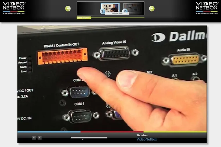 VideoNetBox-Videonar: Schlau in drei Minuten Bild: VideoNetBox-Videonar: Schlau in drei Minuten