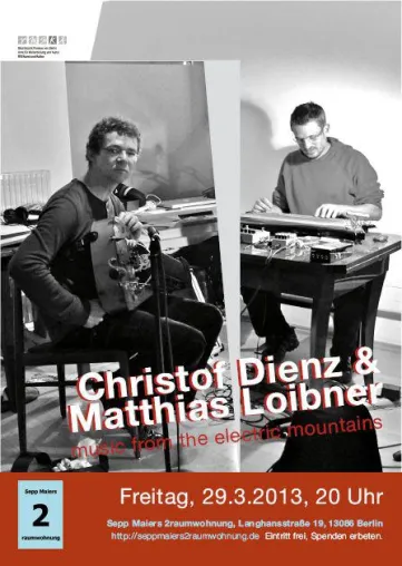 Bild: Christof Dienz & Matthias Loibner - music from the electric mountains