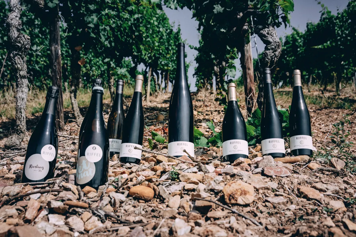 Große Riffel-Weine für große Momente (© Weingut Riffel/Fotograf: Nils Weiler)