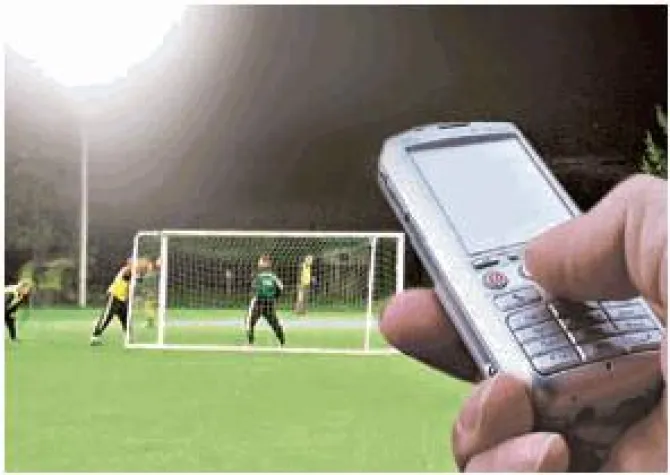 Bild: Licht auf Anruf - Parkgebühren via Handy. Sprachtechnologie von VoiceWebOne macht es möglich