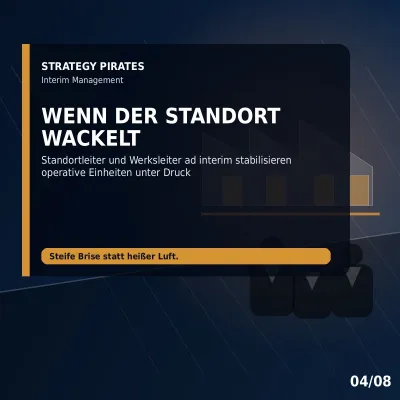 Bild: Wenn der Standort wackelt