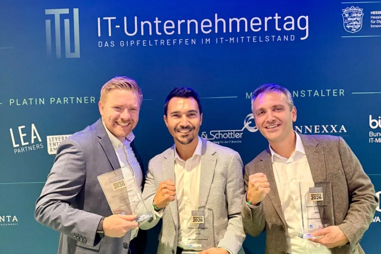 Bestes ERP in drei Kategorien: Reybex holt dreimal Gold beim „ERP-System des Jahres 2026“ Bild: Bestes ERP in drei Kategorien: Reybex holt dreimal Gold beim „ERP-System des Jahres 2026“