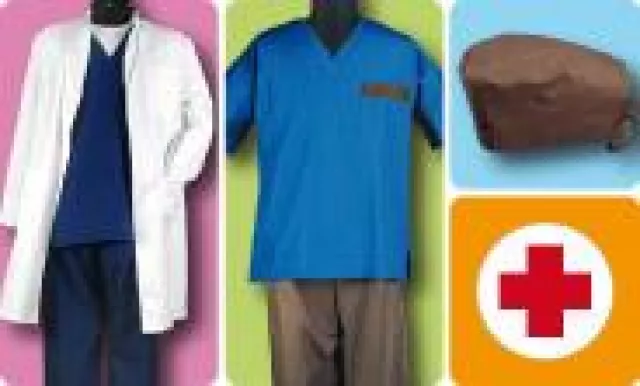 Bild: Moderne OP-Bekleidung