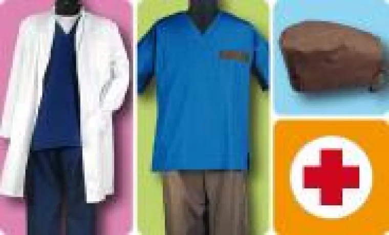 Moderne OP-Bekleidung Bild: Moderne OP-Bekleidung