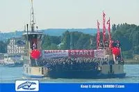 Bild: Carboo4U Athlet Oliver Strankmann beim 19. KAISER´s Bonn Triathlon 2009