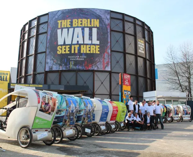 Bild: Saisonstart 2015 | Velotaxi startet mit Freifahrten für alle in die Saison I 20.03.2015