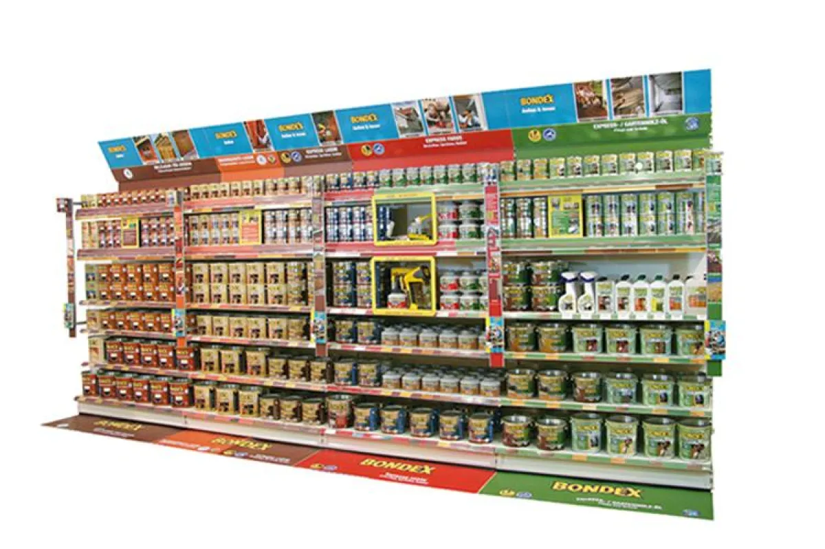 Das passende Produkt zur Anwendung? Mit dem neuen Farbleitsystem von Bondex ist es schnell gefunden.