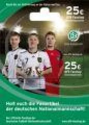 Bild: DFB-Trikot als Gutscheinkarte - DFB-Fanshop-Gutscheine bei Aral, WestLotto & Kaiser´s Tengelmann