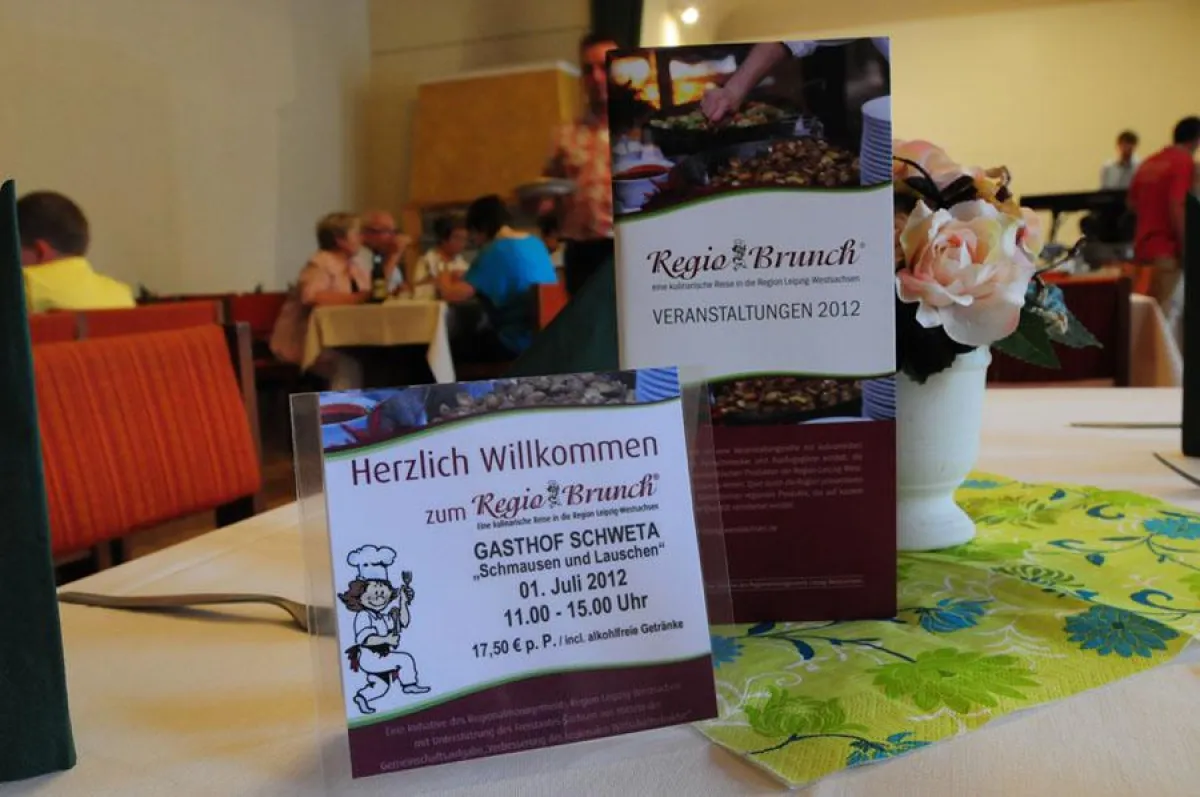 Insgesamt 80 Gäste kamen zum ersten RegioBrunch im Gasthof Schweta