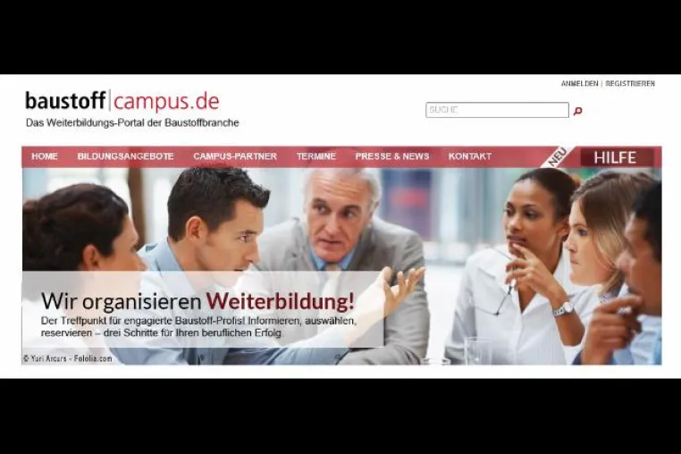 Bild: baustoffcampus.de: Mehr als hundert neue Qualifizierungsangebote für 2014