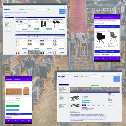 Bild: Online-Marktplatz für den Klimaschutz und lokale Kunden