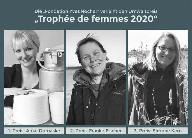 Bild: Der Umweltpreis „Trophée de femmes 2020“