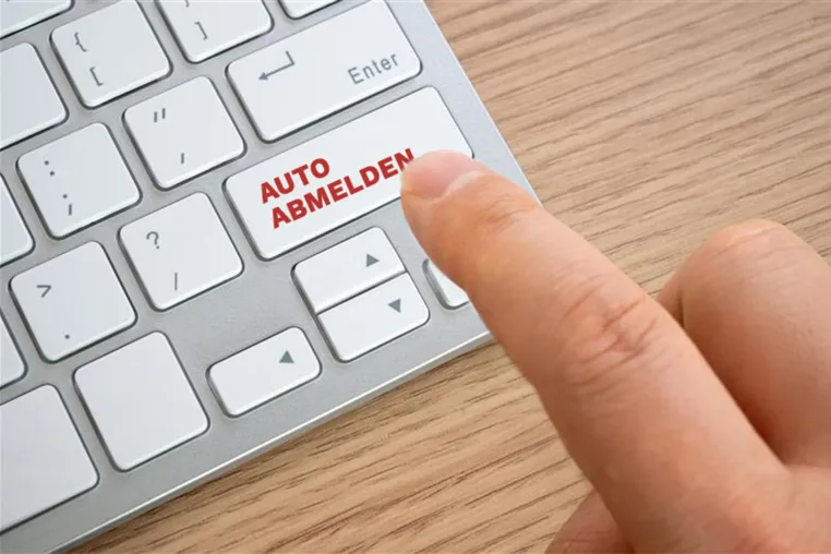 Bild: Ohne Ausweis, aber mit Code – das Auto online abmelden