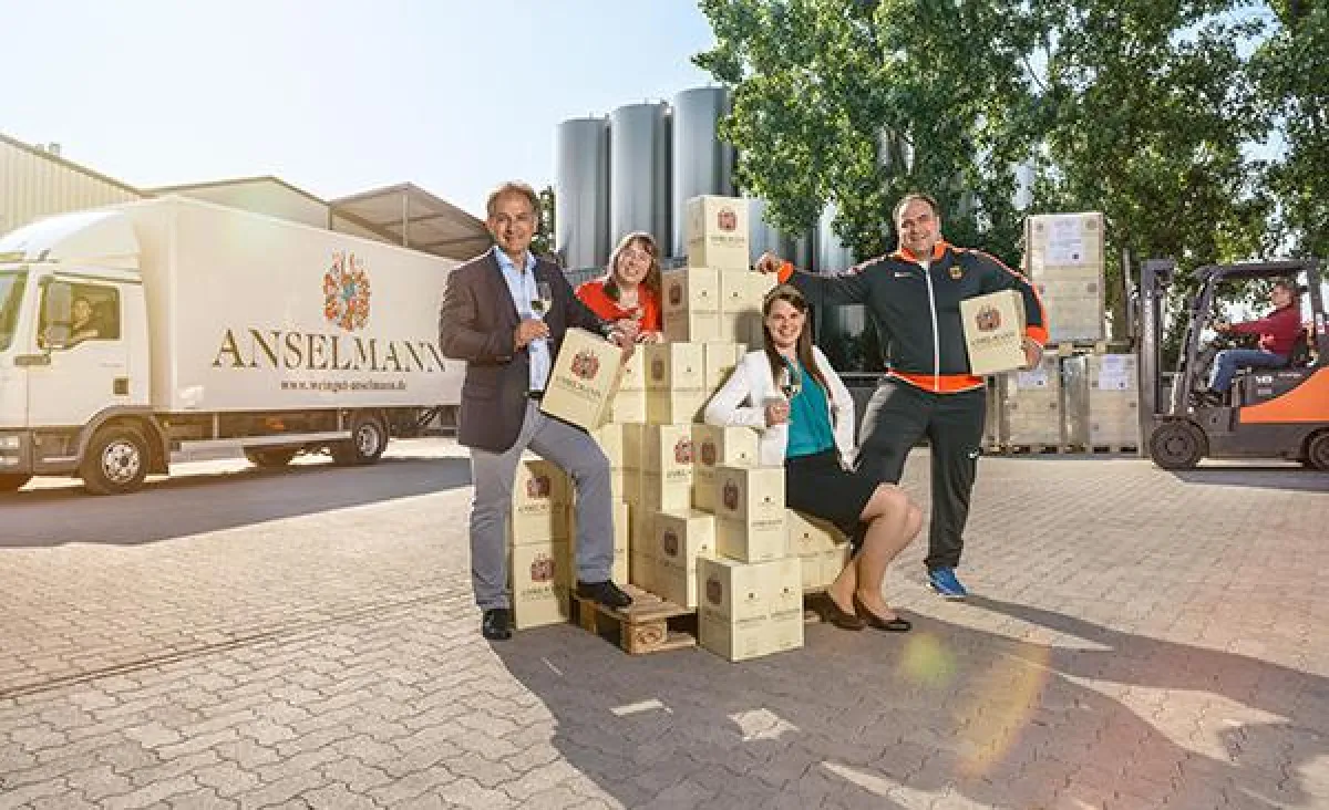 Weingut Anselmann liefert Weine für Olympia (Bild: Fotoatelier AD LUMINA Ralf Ziegler/Weingut Anselm