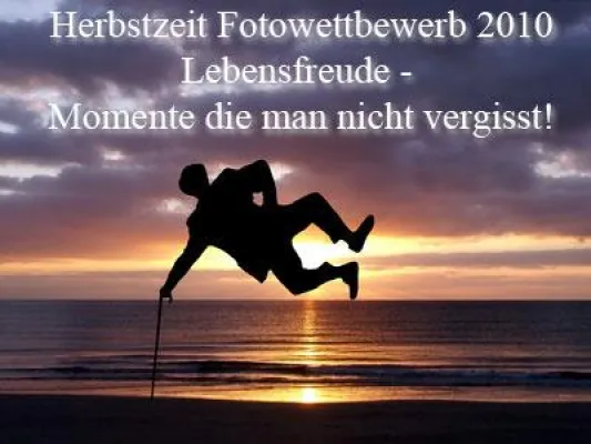 Bild: Fotowettbewerb Lebensfreude - Momente die man nicht vergisst bei herbstzeit.de