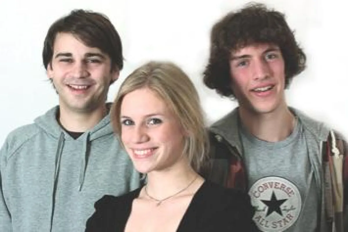 Die Erleuchter - Das Team. Heiko Fleschen, Dina Westerheide, Andre Holtkämper [von links]