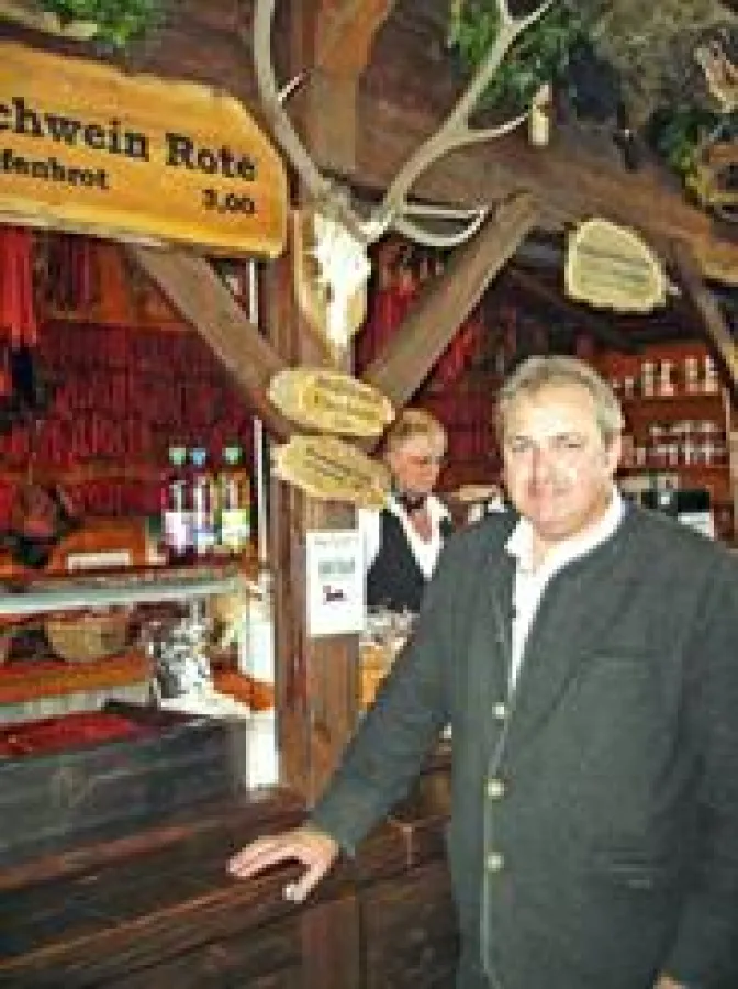 Wildbrethändler Göbel auf der Slow Food Messe 2011