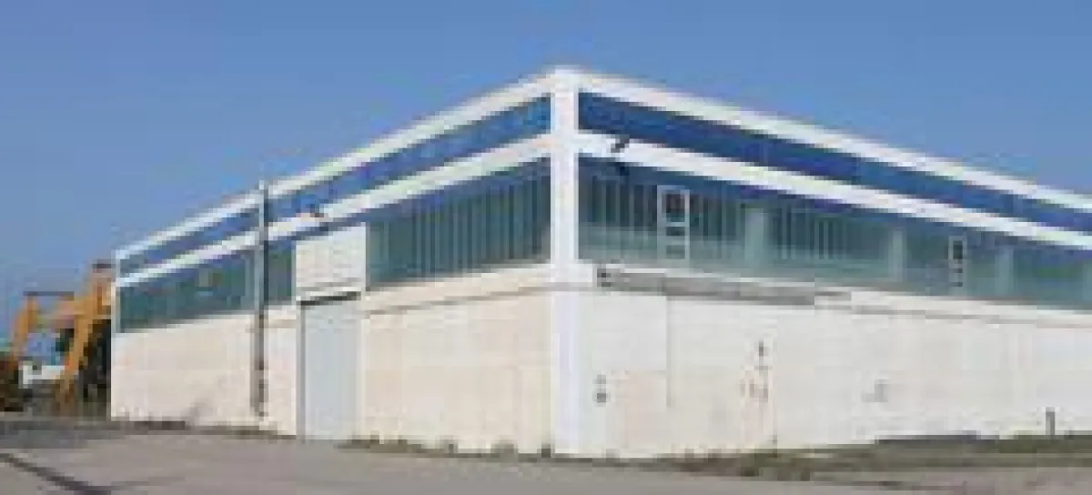 Halle in der Gewerbeliegenschaft 