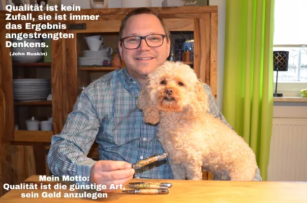 Bild: Gedrechselte Unikate: Hochwertige Serienfertigung von exklusiven Schreibgeräten für Unternehmen