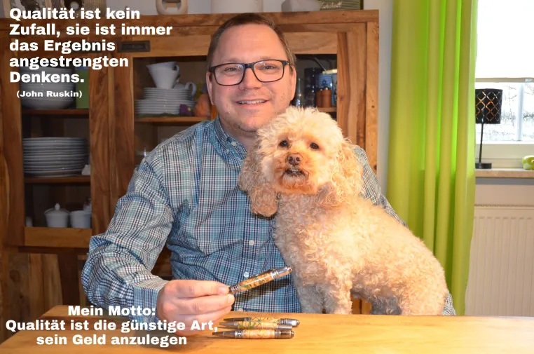 Bild: Gedrechselte Unikate: Hochwertige Serienfertigung von exklusiven Schreibgeräten für Unternehmen