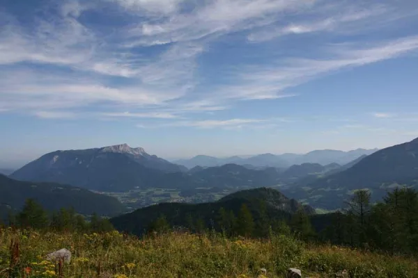 Bild: Wandern in Berchtesgaden, ganz im Süden von Bayern
