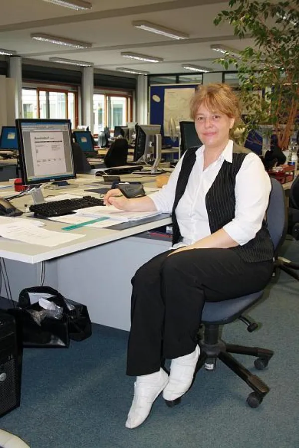 Auszubildende Corinna Stünkel