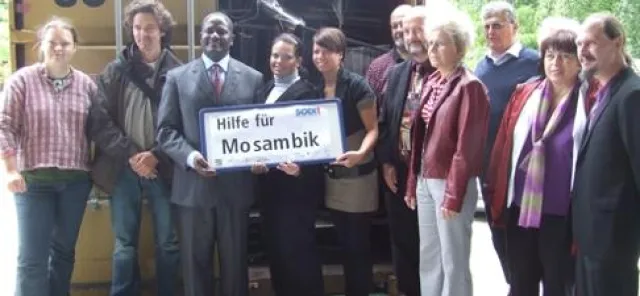 Bild: 350.000 Euro reisen nach Maputo/ Mosambik