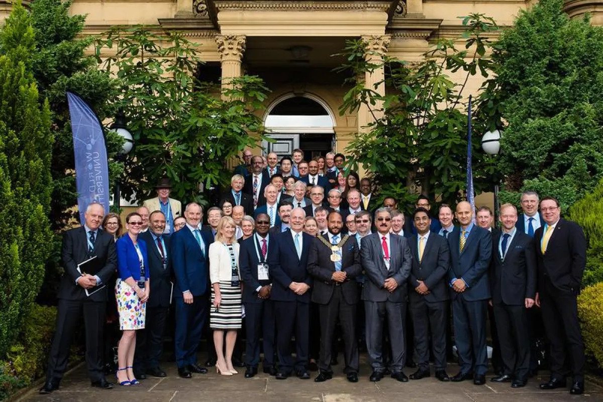 Gruppenfoto bei der WTUC in Bradford. (WTUN)