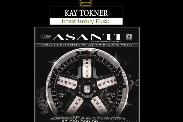 Luxus Komponist Kay Tokner komponiert für den teuersten Felgenhersteller der Welt. Bild: Luxus Komponist Kay Tokner komponiert für den teuersten Felgenhersteller der Welt.