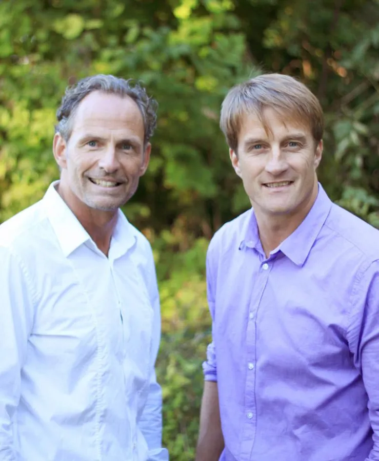 Gründer Ingo Möbius und Andy Laufer