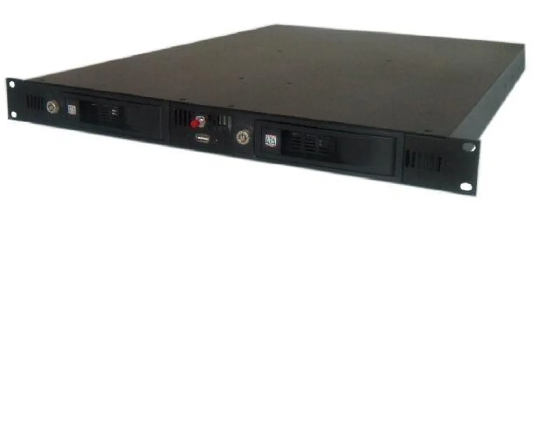 TEO-Rack: 1 HE Dual-Core-Server mit max. 50 Watt