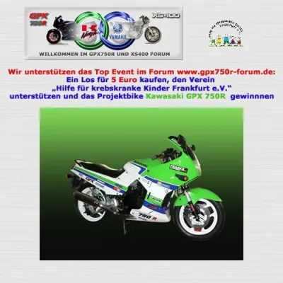 Bild: Projekt 2009: Verlosung zu Gunsten Hilfe für krebskranke Kinder Frankfurt e.V.