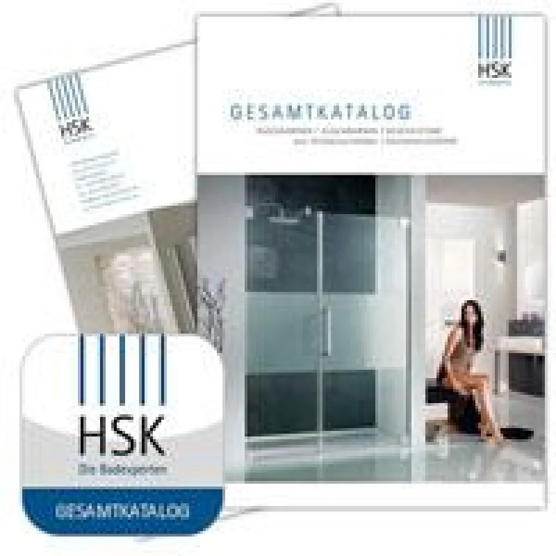 Der HSK Duschkabinen Katalog auf dem iPad