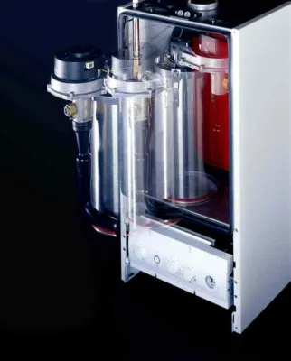 Ausschwenken, reinigen, weiterheizen Bild: Ausschwenken, reinigen, weiterheizen