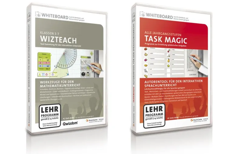 Bild: Braingame veröffentlicht Whiteboard-Autorentools “Task Magic” und “Wizteach”