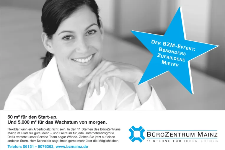 Bild: BüroZentrum Mainz startet ungewöhnliche Imagekampagne