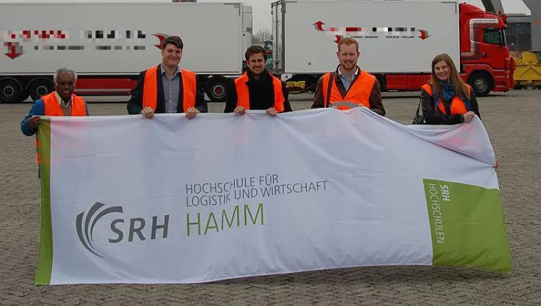 Bild: SRH Hochschule Hamm bei der International Sustainable Logistics Conference 2015