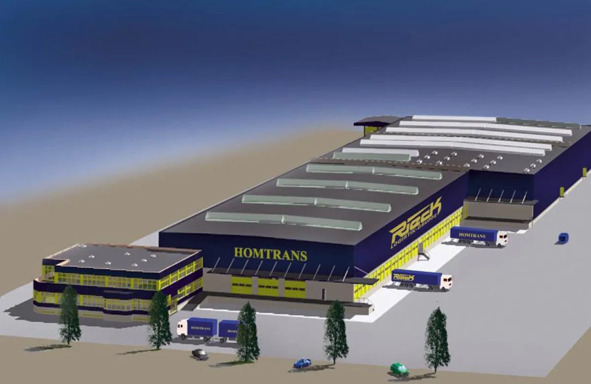 Auf dem Papier ist die neue Anlage von HOMTRANS schon fertig