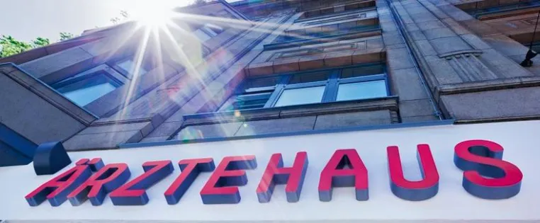 Bild: Düsseldorfer Ärztehaus als Anlaufpunkt für internationale Patienten