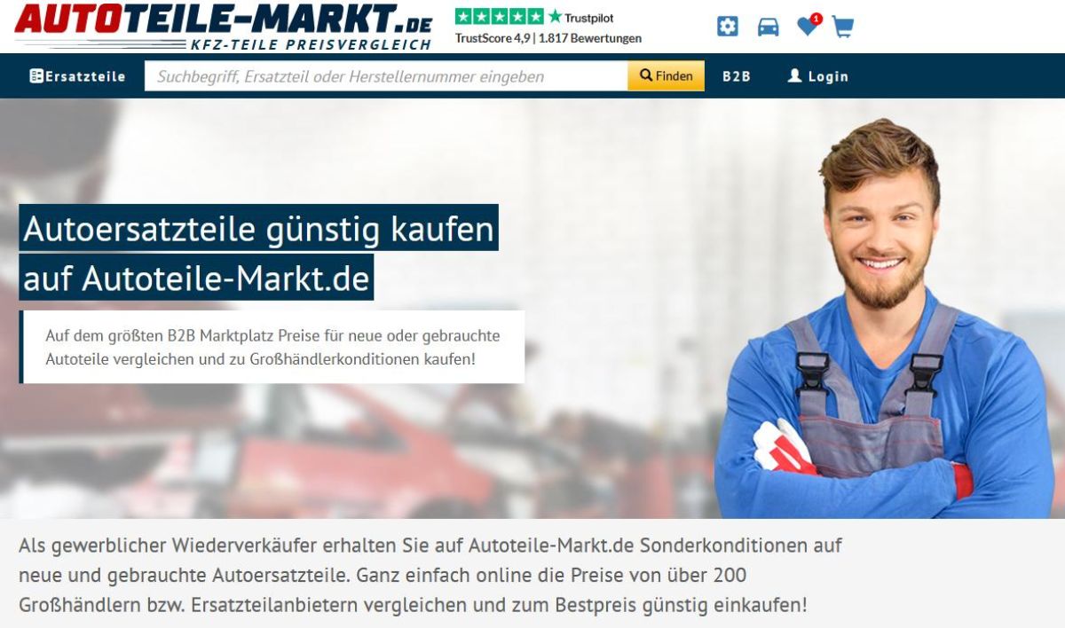 Autoteile-Markt.de – Autoteile für Geschäftskunden zum Sonderpreis - openPR