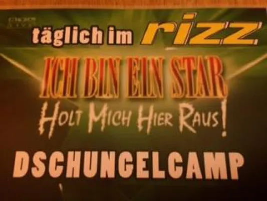 Bild: Dschungelcamp public viewing in Berlin Kreuzberg cafe-rizz