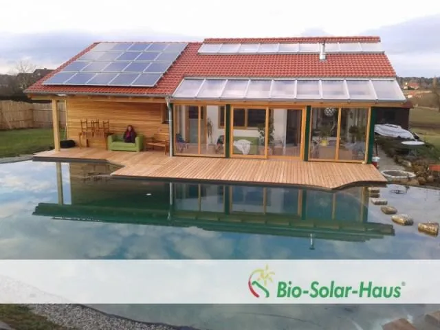 Bild: Das Bio-Solar-Haus: Ökologisches Fertighaus als Holzhaus