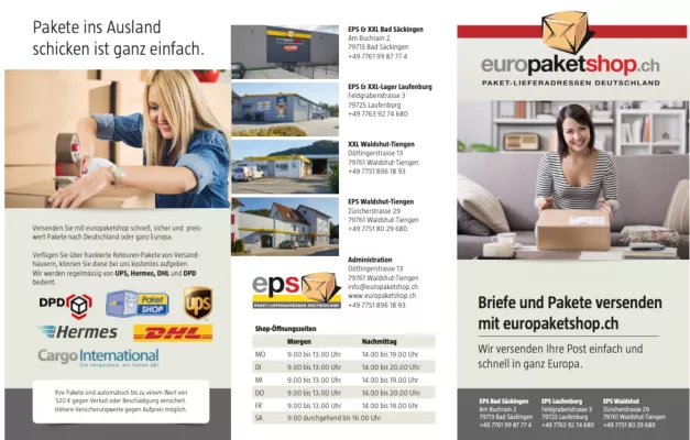 Bild: Effizient und sicher: Paketversand mit Europaketshop – Ihre erste Wahl für europaweite Logistik  