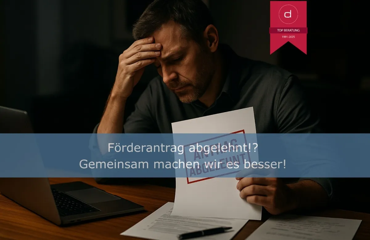 Förderantrag abgelehnt (© dykiert beratung)