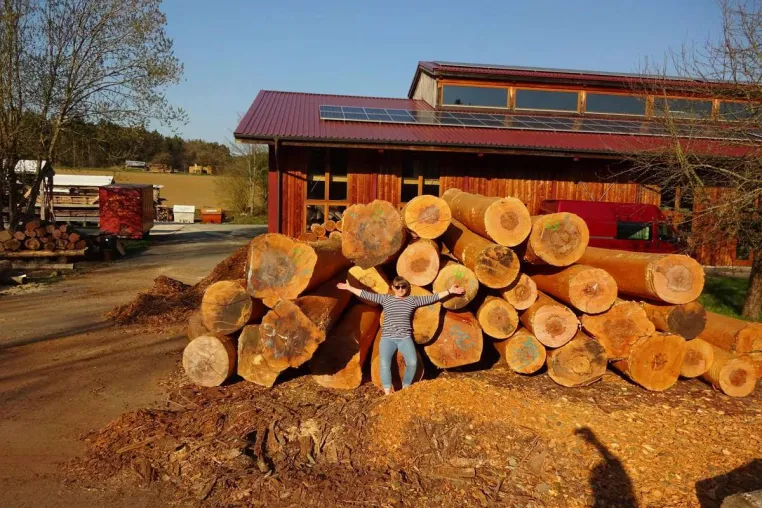 Vom Wald bis in die Küche: Wie 'Die Möbelmacher' die regionale Waldschöpfungskette verwirklichen Bild: Vom Wald bis in die Küche: Wie 'Die Möbelmacher' die regionale Waldschöpfungskette verwirklichen