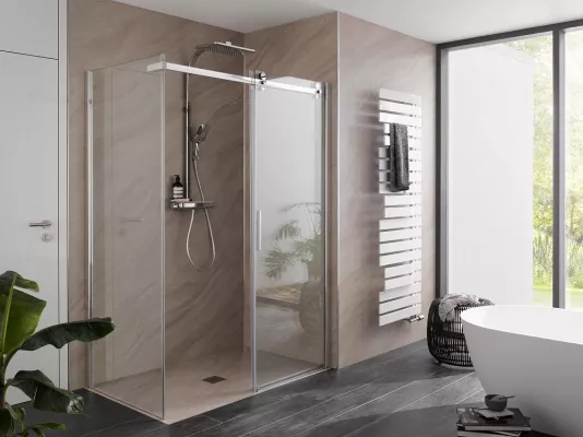 Premium Softcube Schiebetüren von HSK Bild: Premium Softcube Schiebetüren von HSK