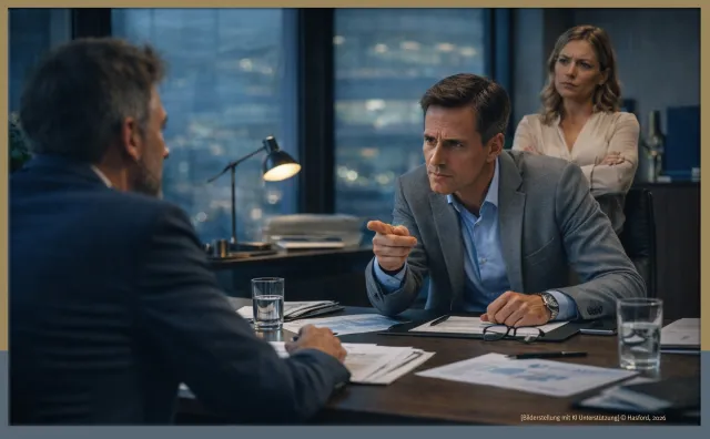 Bild: Mediation – wenn aus der geschäftlichen Partnerschaft ein Alptraum wird